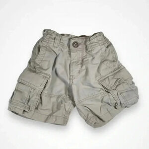 4/$20 Baby Gap Gray Cargo  Shorts